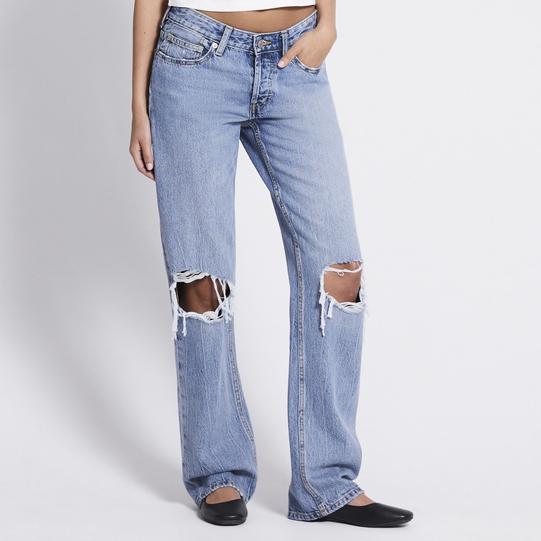 Low waist straight jeans "Icon"